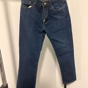 Levi's Dark Blue Straight Jeans